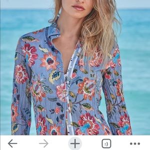 CINO PAISLEY BLOUSE ALMOST NEW